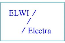 Logo voor ELWI Electra Logo voor ELWI Electra