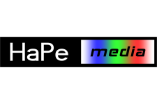 Logo voor HaPe media Logo voor HaPe media