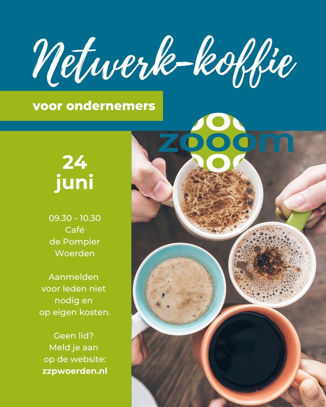 ZOOOM Netwerk-koffie juni 2026